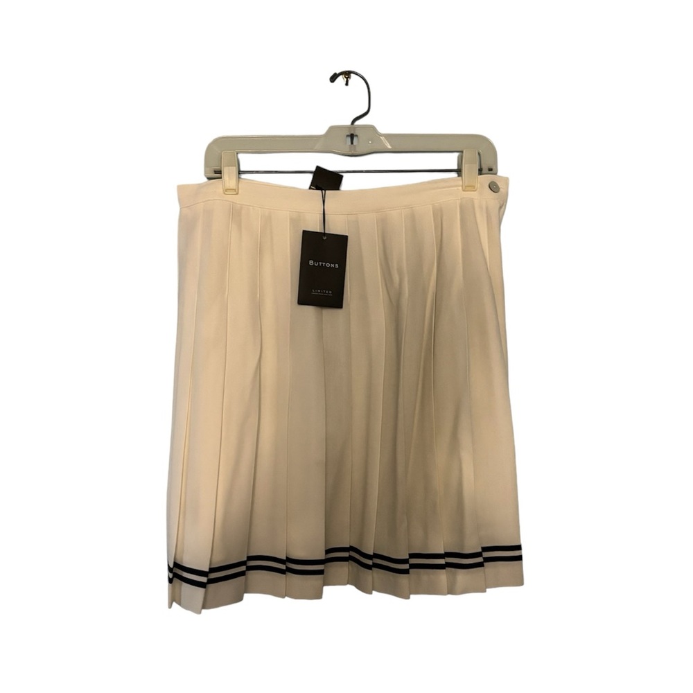 NWT Vintage Limited Women's Size 14 Rayon Pleated Skirt